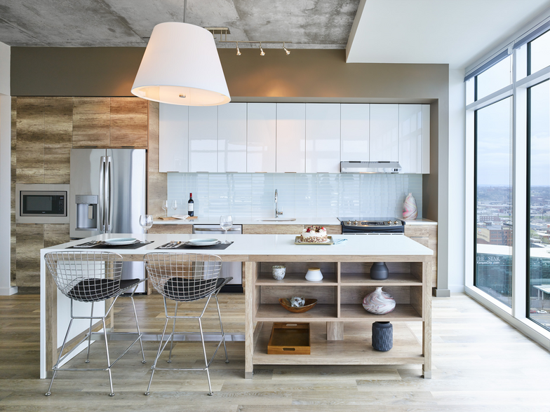 Gourmet, Chef-Inspired Kitchens - Two Light Luxury Apartments