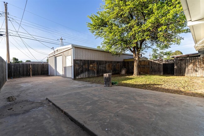 Patio area and backyard - 1519 E 43