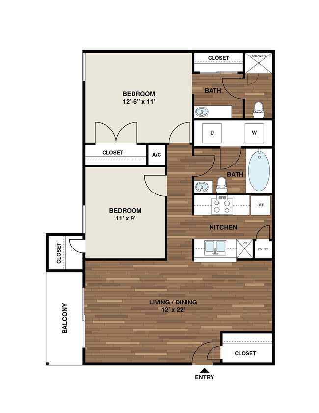 Floorplan - Cypress Lake