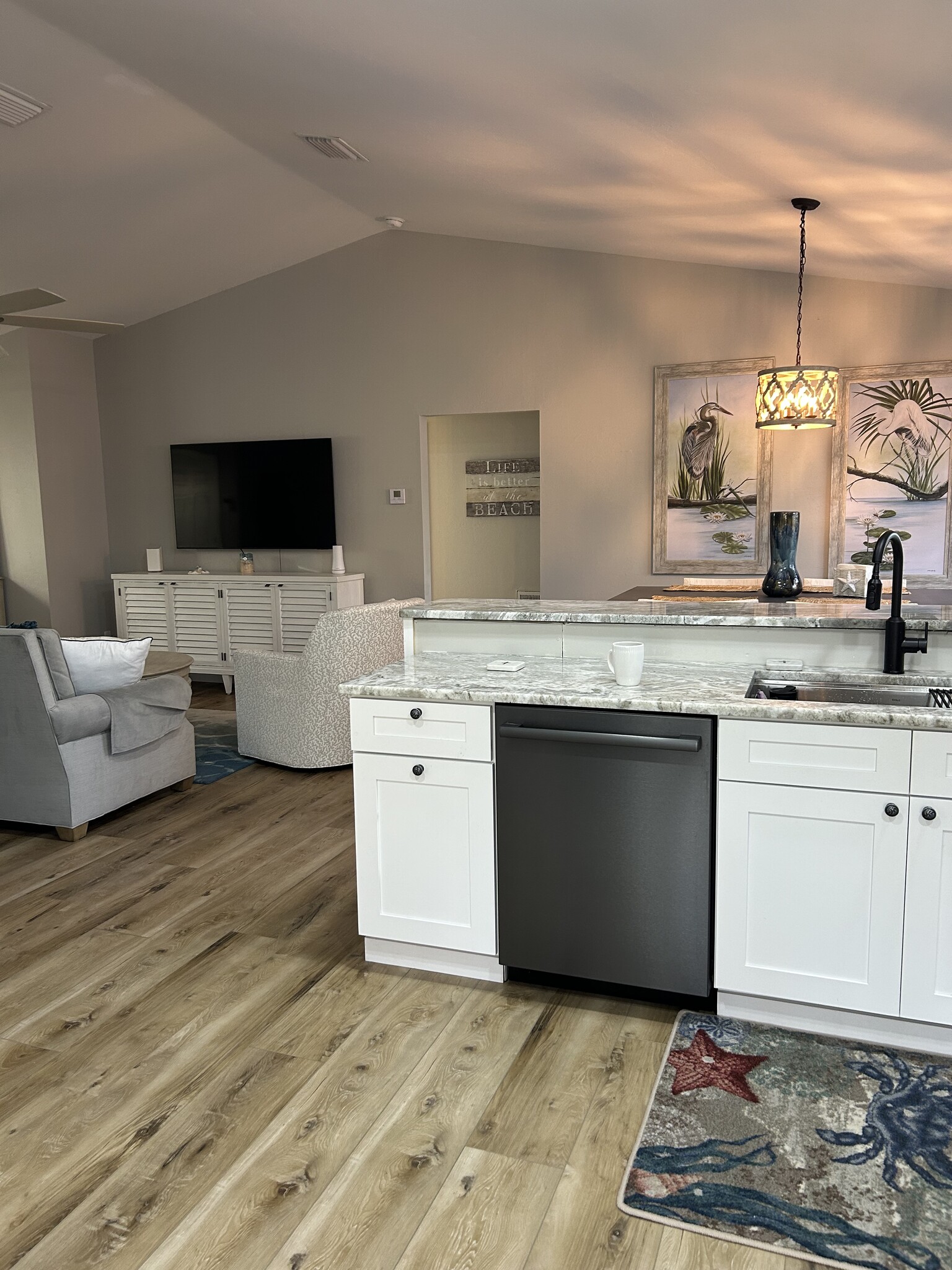 Kitchen facing family room - 27594 Shore Dr