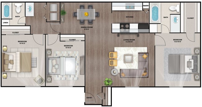 Floorplan - The Estates at Avenstar