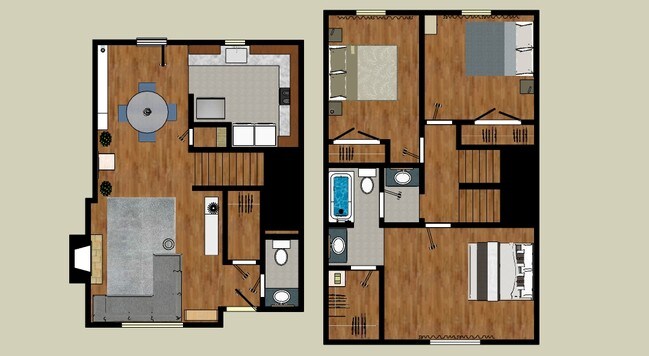 Floorplan - Lakeville Townhomes