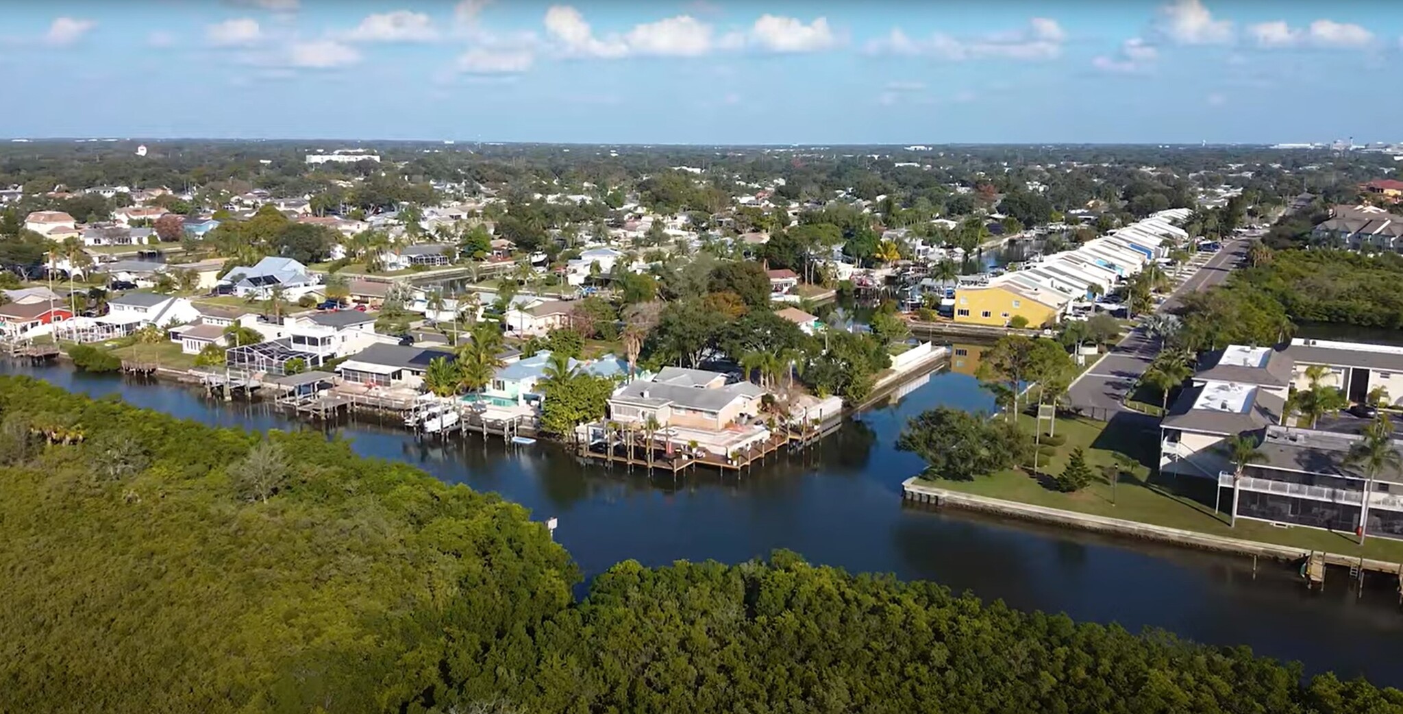 View of the neighborhood from the Bay - 8726 Palisades Dr