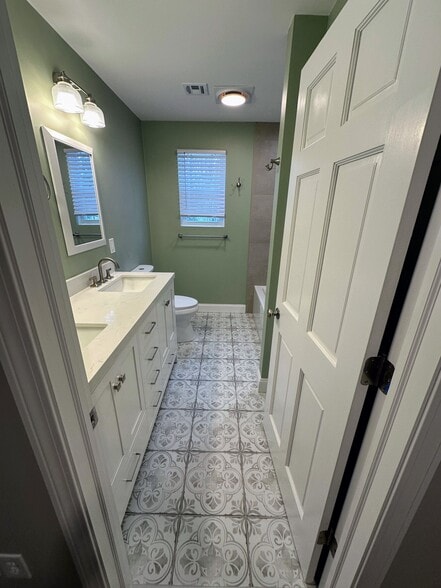 Newly renovated primary bathroom - 489 Boston Neck Rd