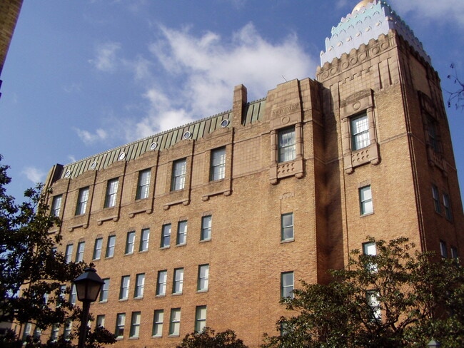 View from the Crockett Street Bridge - Casino Club