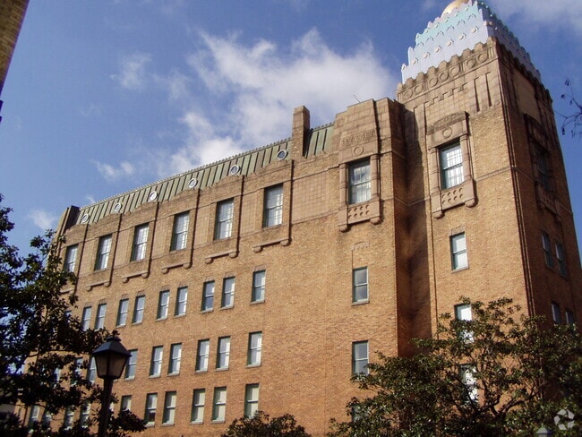 View from the Crockett Street Bridge - Casino Club