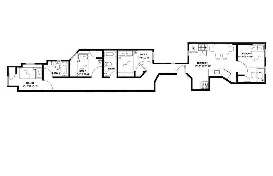 Building Photo - Room in Shared 4 bed/2 bath home