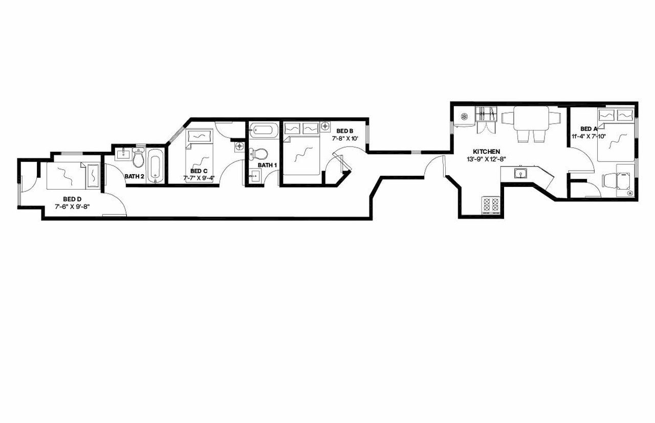 Building Photo - Room in Shared 4 bed/2 bath home