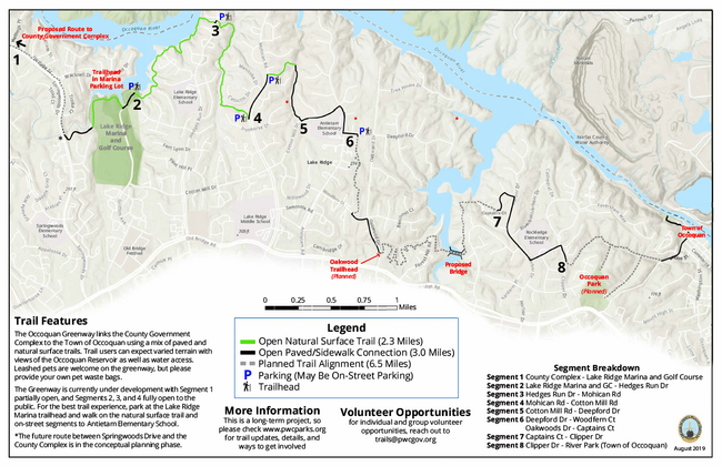 Trail Map - 3922 Marquis Pl