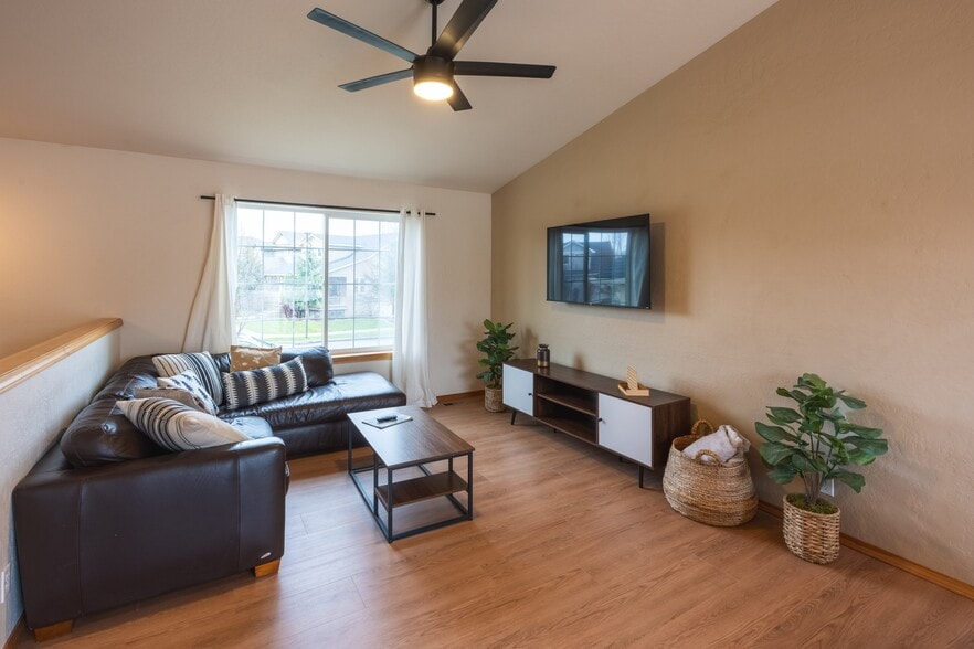 Living Room - Amazing Natural Light - Brand New 55" SmartTV. - 2805 W Dumont Dr