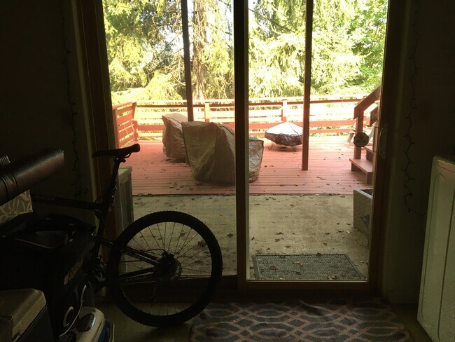 Lower deck - 116 Oakview Dr