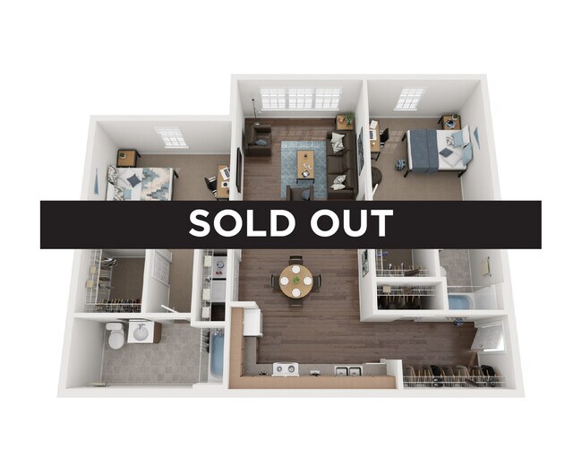 2x2 Wayne SOLD OUT - Revelry Flats | Milledgeville - Historical...