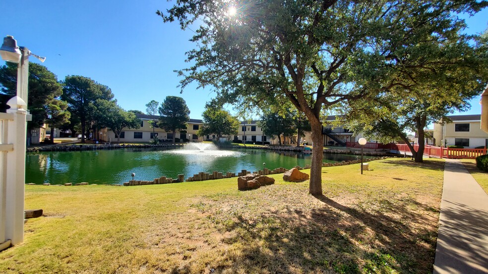 Large Pond with Ducks and Fish - Silver Creek Apartments