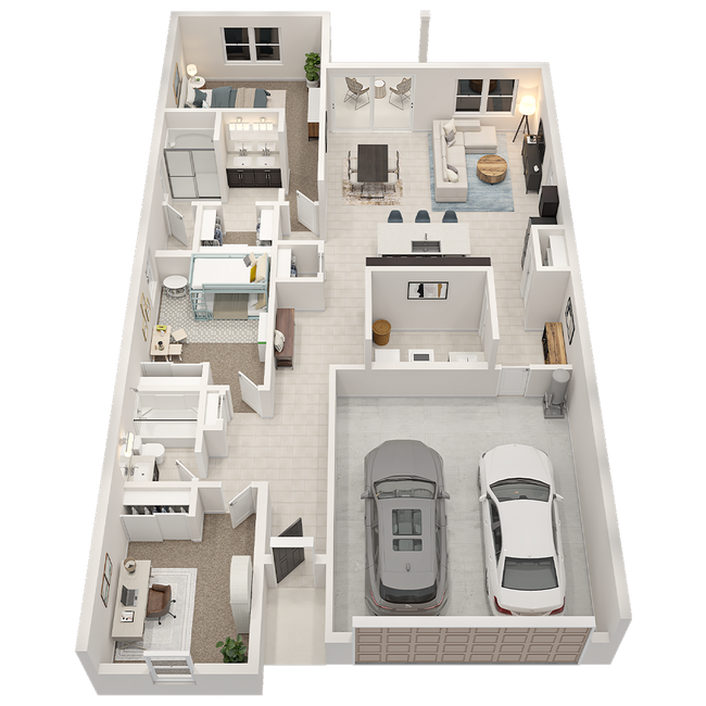 Floorplan - The Nexus at Hurley Ranch