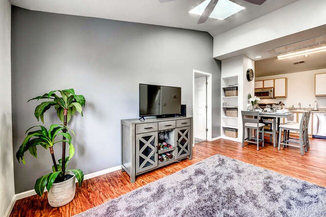 Living Room (staged) - Clocktower Lofts