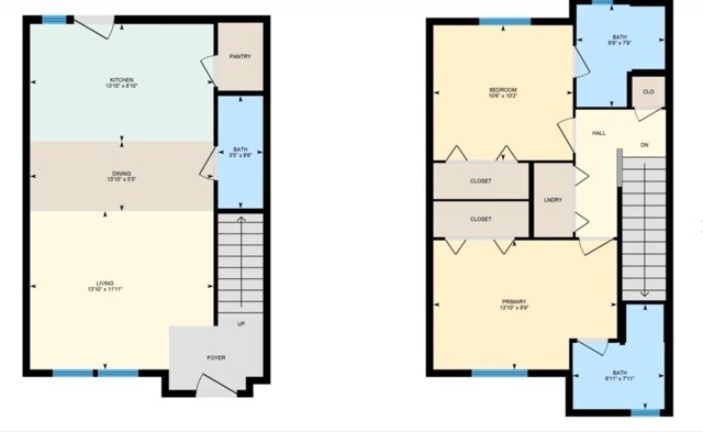 2BR/2.5BA - B3 - Breckenridge Apartments - Historical Access