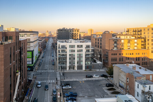 Aerial Photo - Residences on Racine