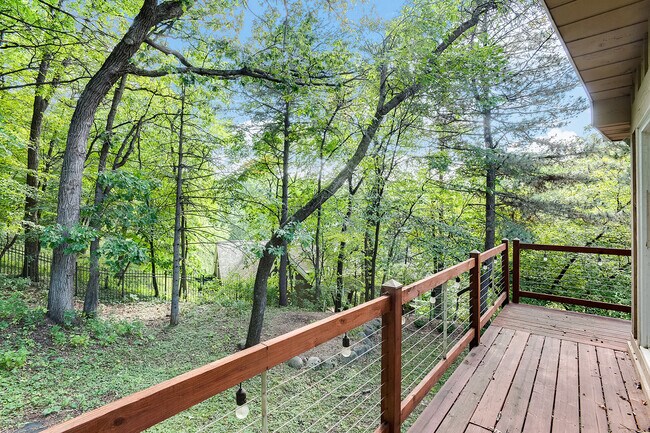 view of nature from deck - 12001 Hilloway Rd W