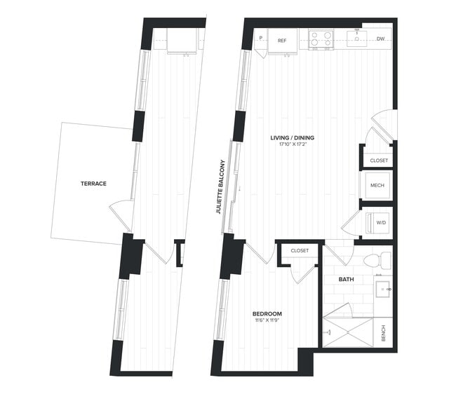 Floorplan - The Milton