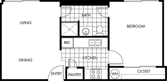 Floorplan - Wakea Garden Apartments