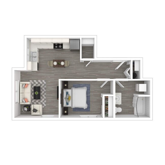 Floorplan - 7th and I Apartments