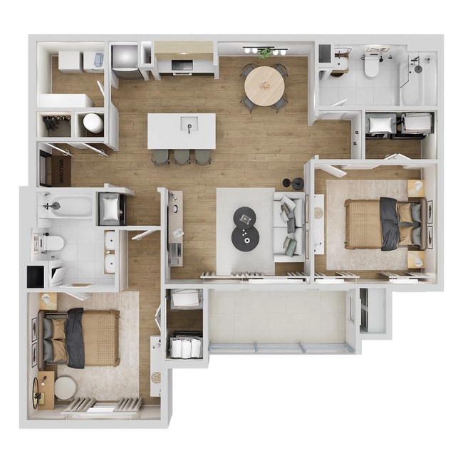 Floorplan - Esplanade at Stonebridge Village Apartments