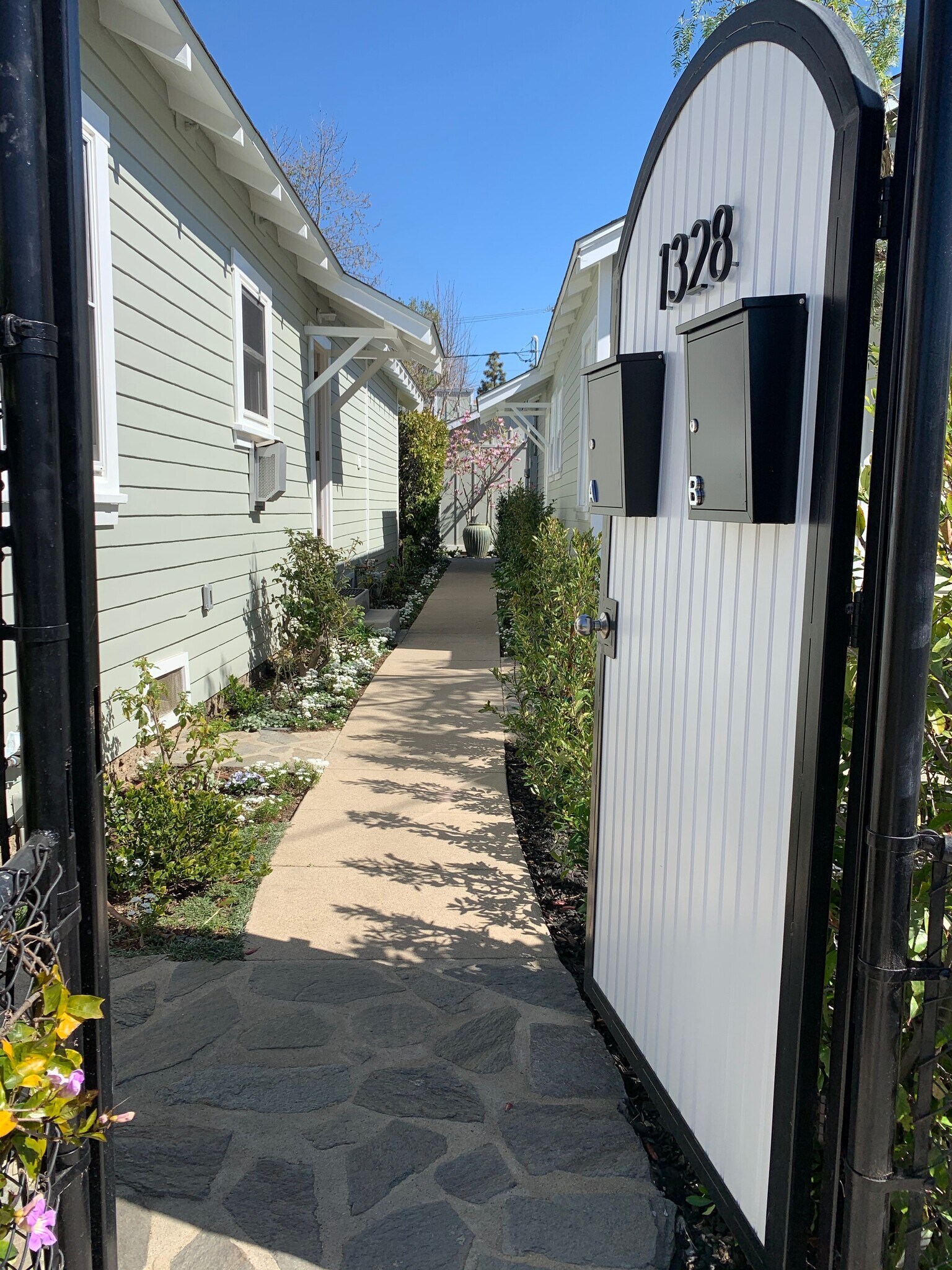 Entry Path - 1328 Electric Ave