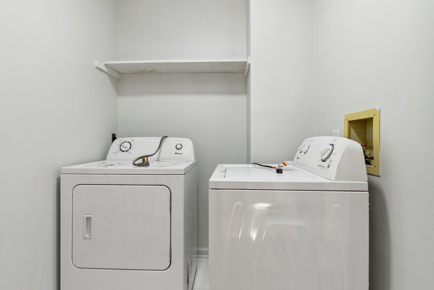 Washer and Dryer included in spacious laundry room. - 4502 Park Dr N