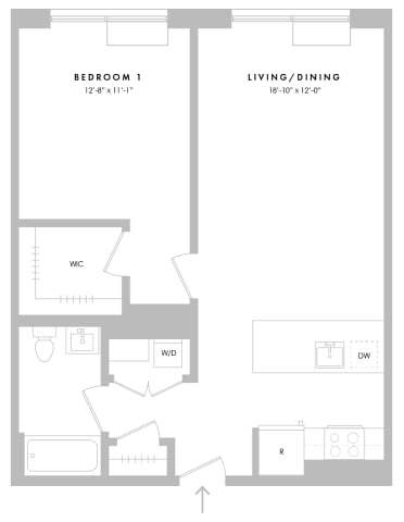 Floorplan - The Hazel Jersey City