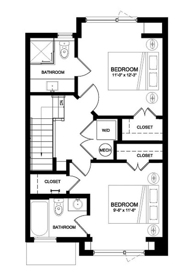 Building Photo - Contemporary Brookland 2 bed/2.5 bath cond...
