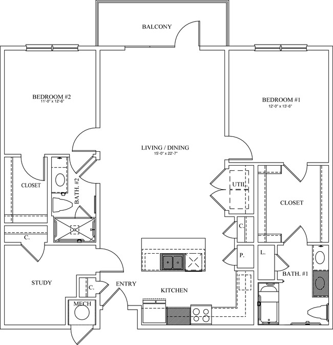 Floorplan - The Dorset