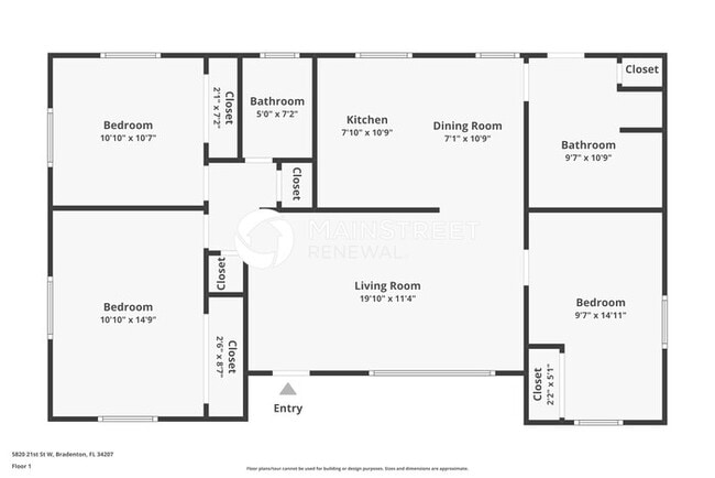 Building Photo - 3 Bedroom Pet-Friendly Home in Bradenton, ...