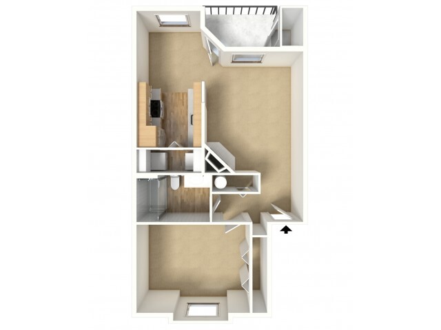 Copper 3D - 1 Bedroom, 1 Bathroom - Avalon Park