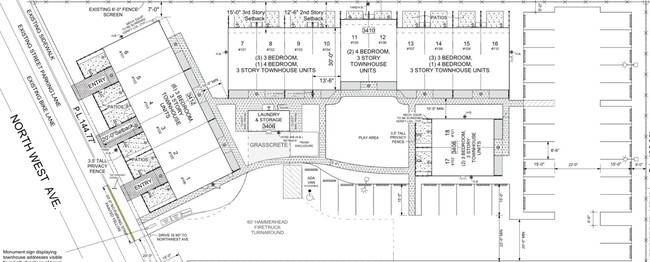 Floorplan - 3408-3412 Northwest, 3 Beds, 2.5 Bath & 4 ...