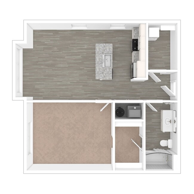 Floorplan - Lofts at 128