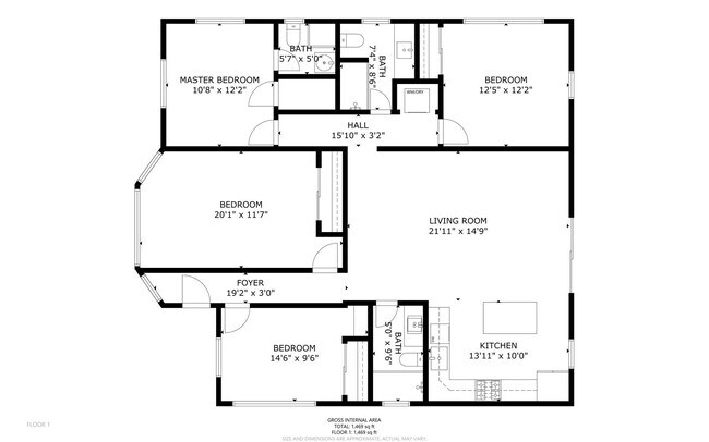 Building Photo - 4BD/3BA on Pontiac!!