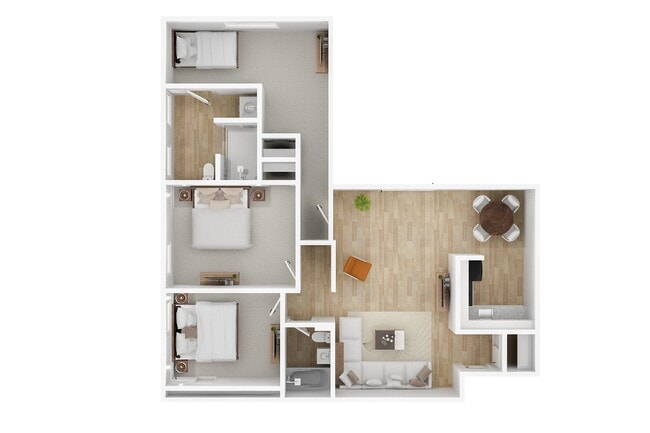 Floorplan - Brynfield Court Apartments