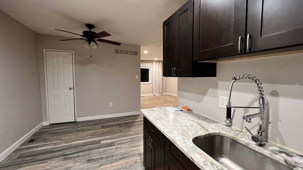 Kitchen cabinets and appliances will be new - 8836 Cottage St