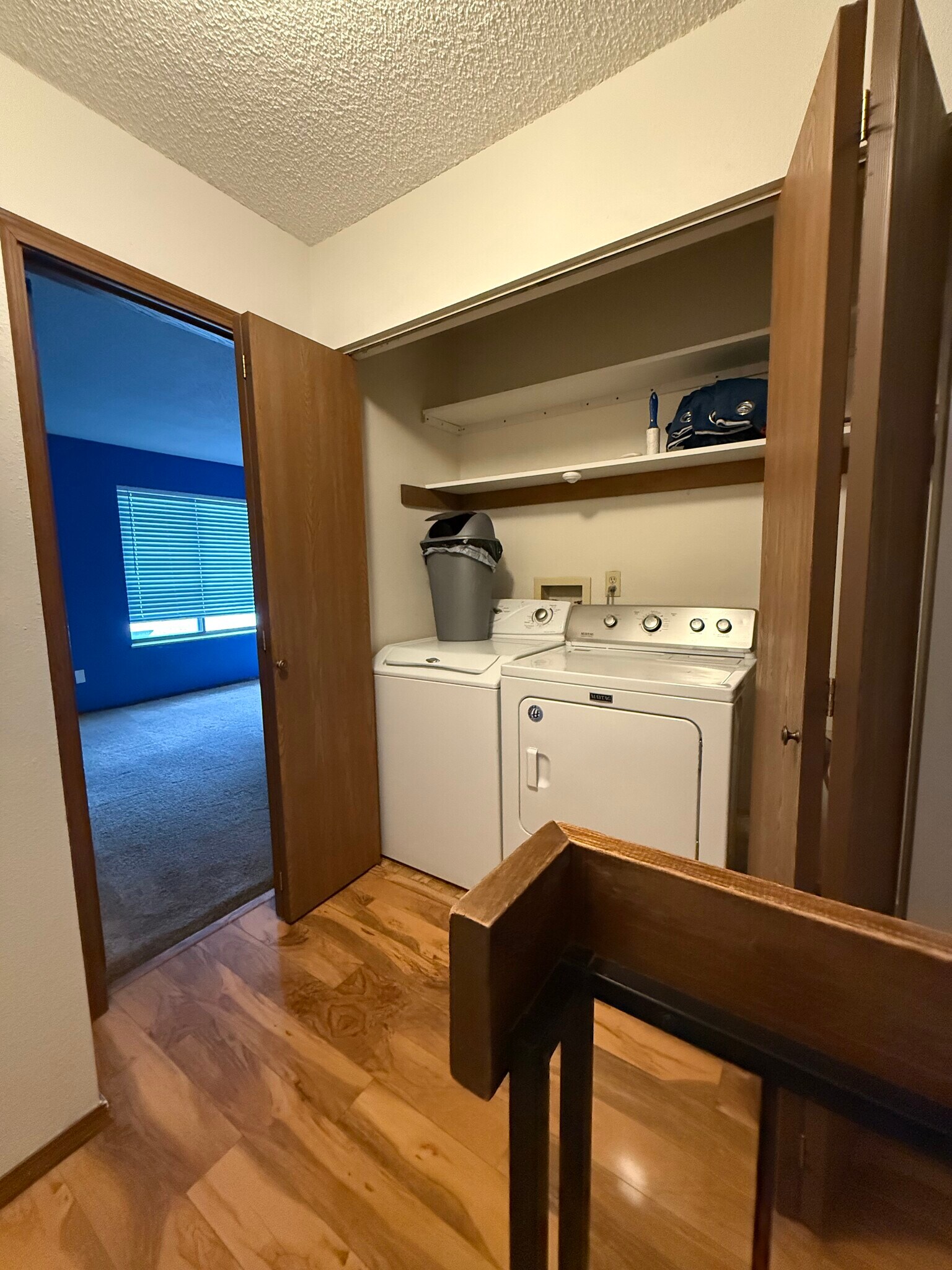 Upper Level washer/dryer - 7474 E Arkansas Ave