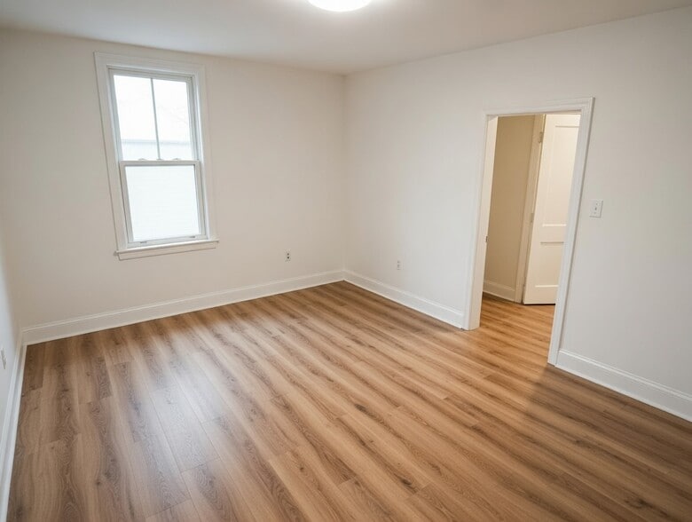 Computer rendering of living room (flooring is wrong; match to other rooms) - 46 Eberts Ln
