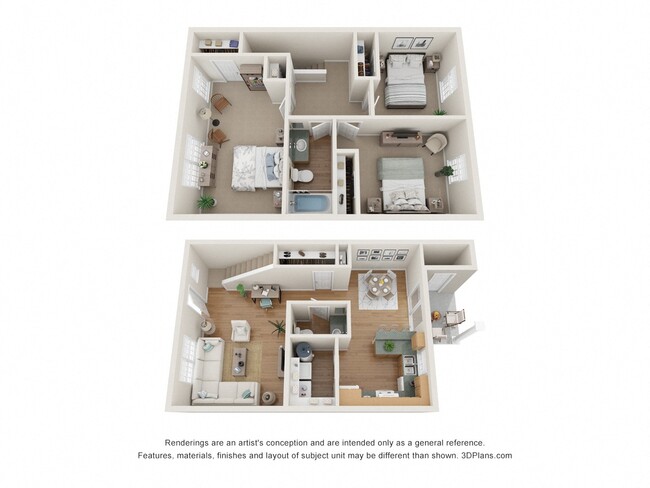 Floorplan - Bentwood Townhomes