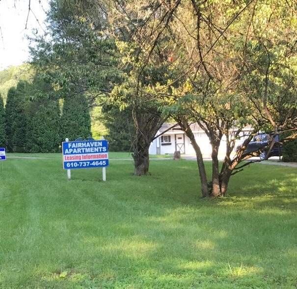 Fairhaven Apartments park like grounds - 322 Valley Rd