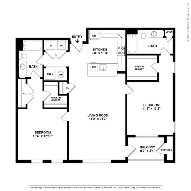 Floorplan - The Elms at Century