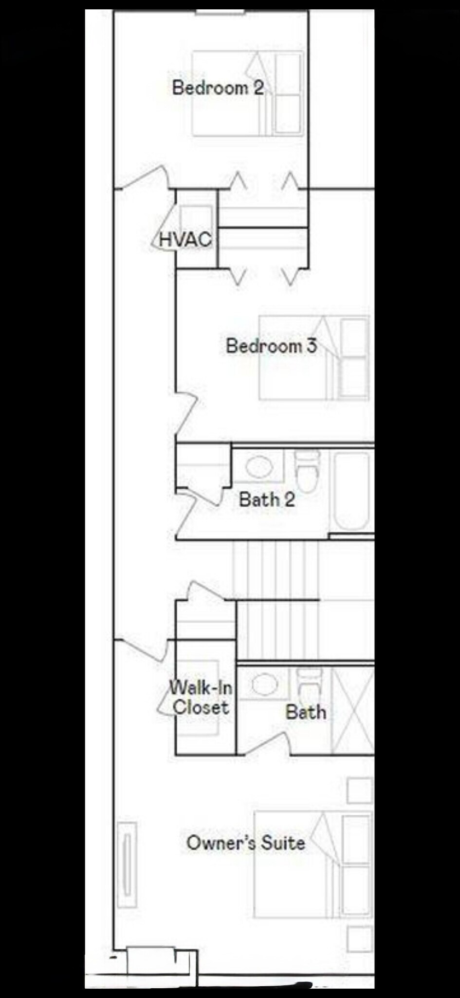 Floor 2 Layout - 583 Holly Lakes Dr
