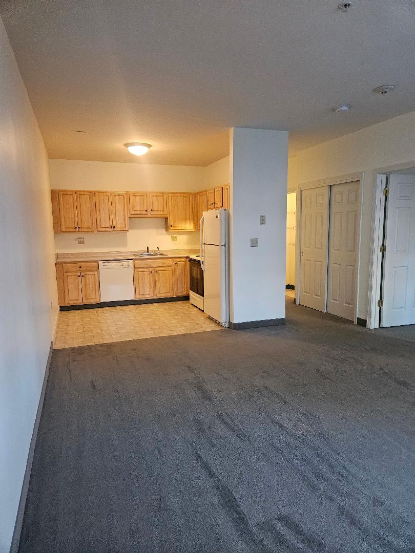 Kitchen and hallway - 486 Nashua St