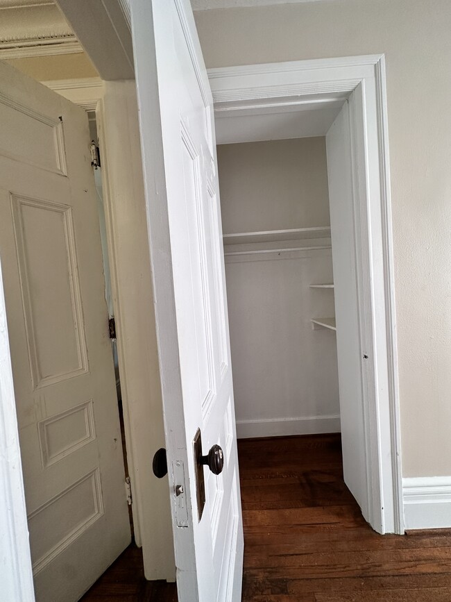 Extra closet in bedroom - 510 Park Ave