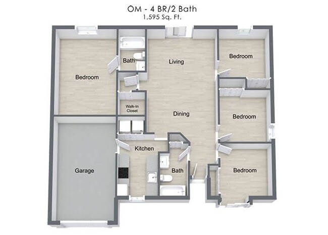 Floorplan - River Trace Apartments and Homes