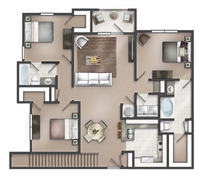 Floorplan - Lakeside Villas