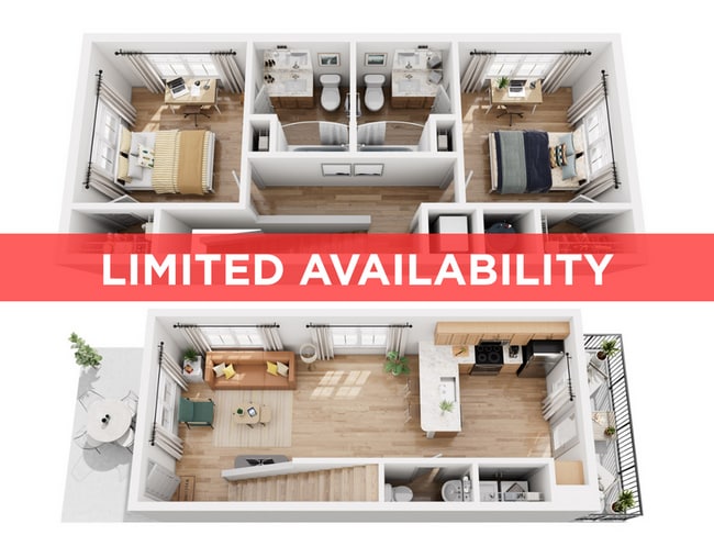 2 Bedroom Townhome - Wildwood Baton Rouge