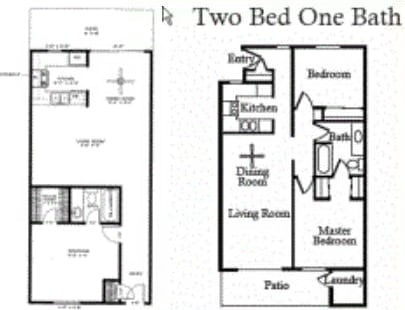2BR/1BA - Lakeview Apartments